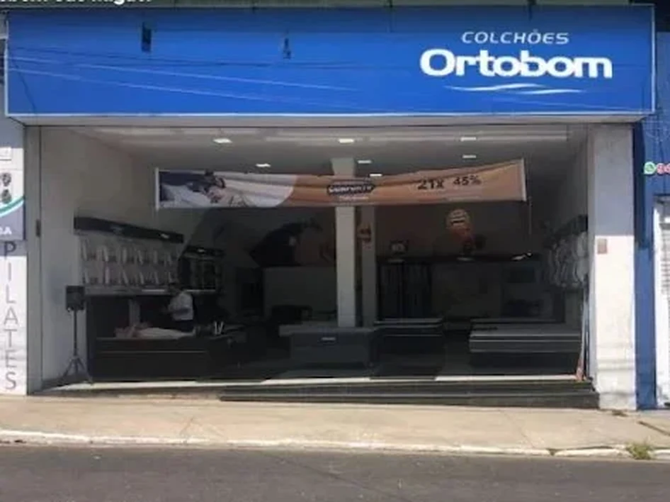 Fachada da Ortobom São Miguel na Av. São Miguel